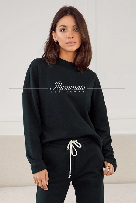 CHILL black sweatshirt by Illuminate