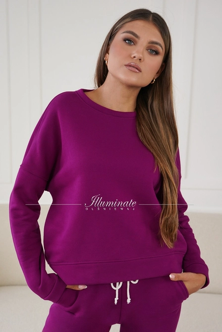 CHILL fuchsia sweatshirt by Illuminate