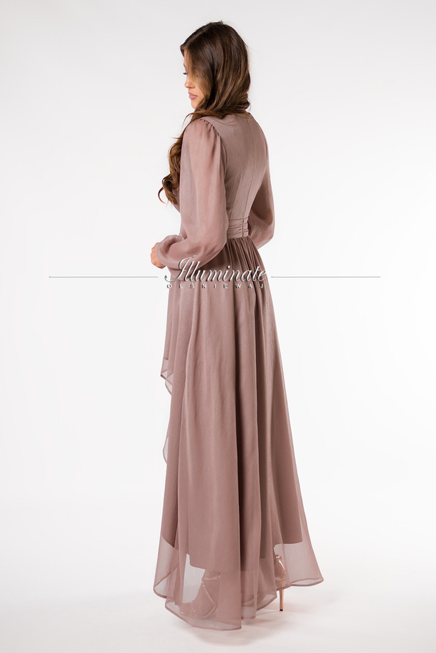 SELENA dusty pink chiffon by Illuminate