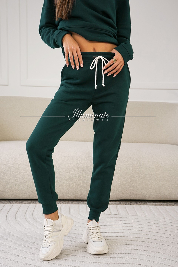 CHILL bottle green sweatpants by Illuminate