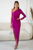 GRACE fuchsia maxi dress