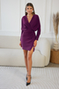 NORAH purple kimono dress