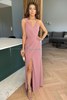 DONNA dusty pink maxi dress by Illuminate