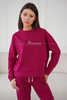 CHILL magenta sweatshirt by Illuminate