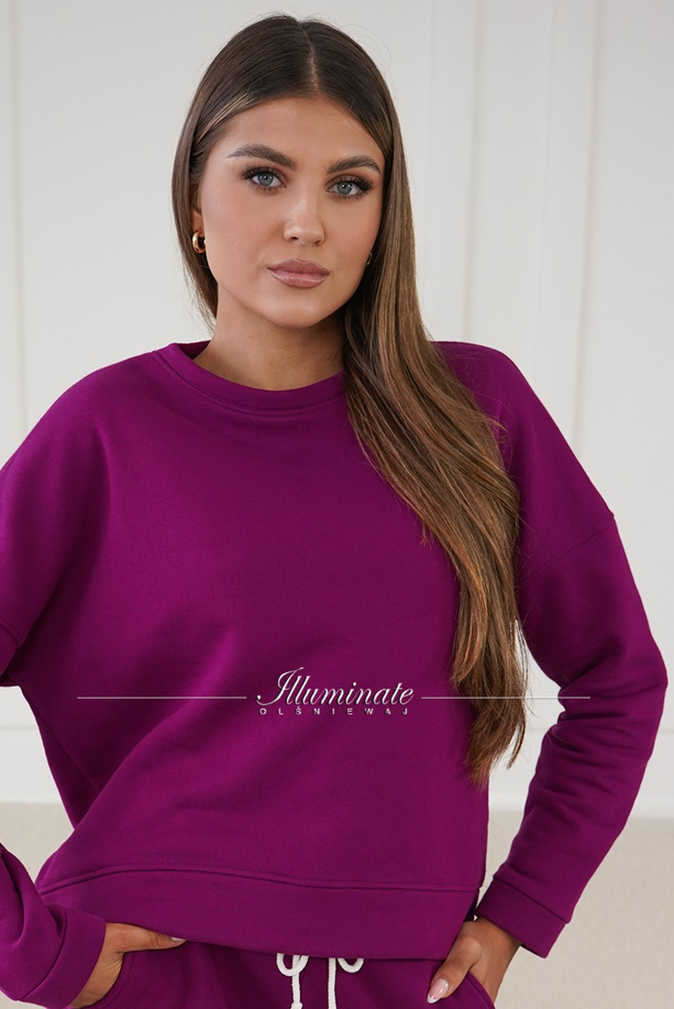 CHILL fuchsia sweatshirt by Illuminate