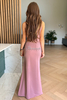 DONNA dusty pink maxi dress by Illuminate