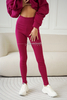 COMFY legginsy prążkowane magenta by Illuminate