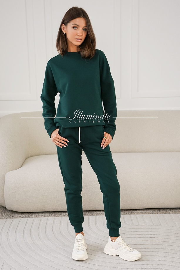 CHILL bottle green sweatpants by Illuminate