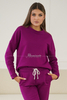 CHILL fuchsia sweatshirt by Illuminate