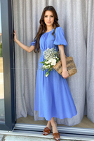 ELIA blue dress by Illuminate