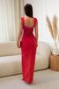 KIMME red elegant maxi dress with bows