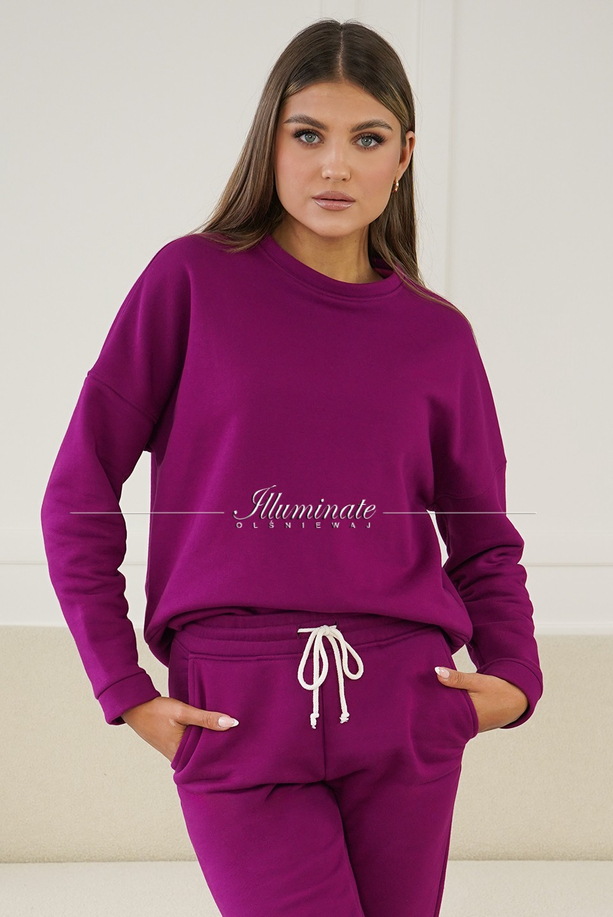 CHILL fuchsia sweatshirt by Illuminate