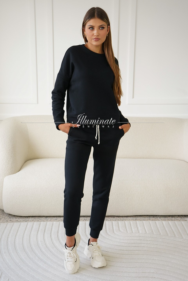 CHILL black sweatshirt by Illuminate