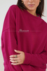 CHILL magenta sweatshirt by Illuminate