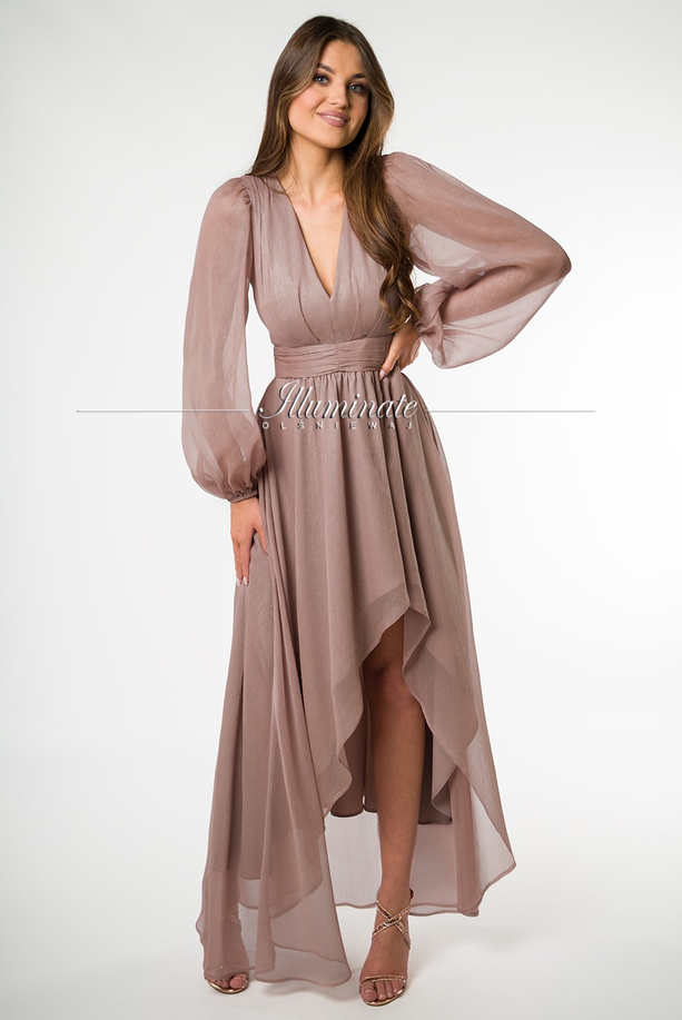 SELENA dusty pink chiffon by Illuminate