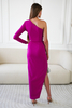 GRACE fuchsia maxi dress