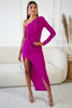 GRACE fuchsia maxi dress