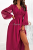 SELENA chiffon fuchsia by Illuminate