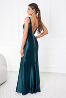 HAILEY azure evening maxi dress